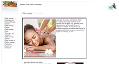 Desktop Screenshot of naam-thaimassage.be